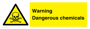 Warning Dangerous chemicals